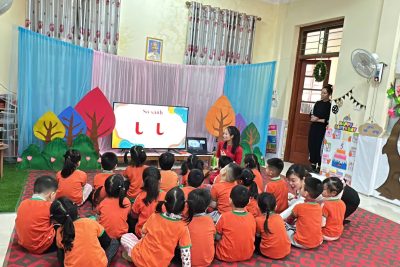 Sinh hoạt chuyên môn theo nghiên cứu bài học Tổ 5 tuổi