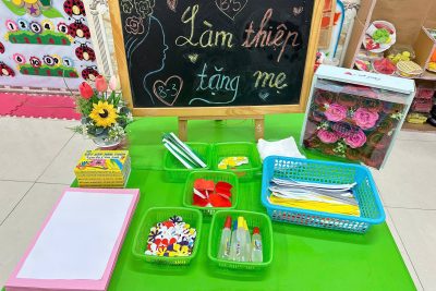 Làm thiệp tặng mẹ ngày 8/3